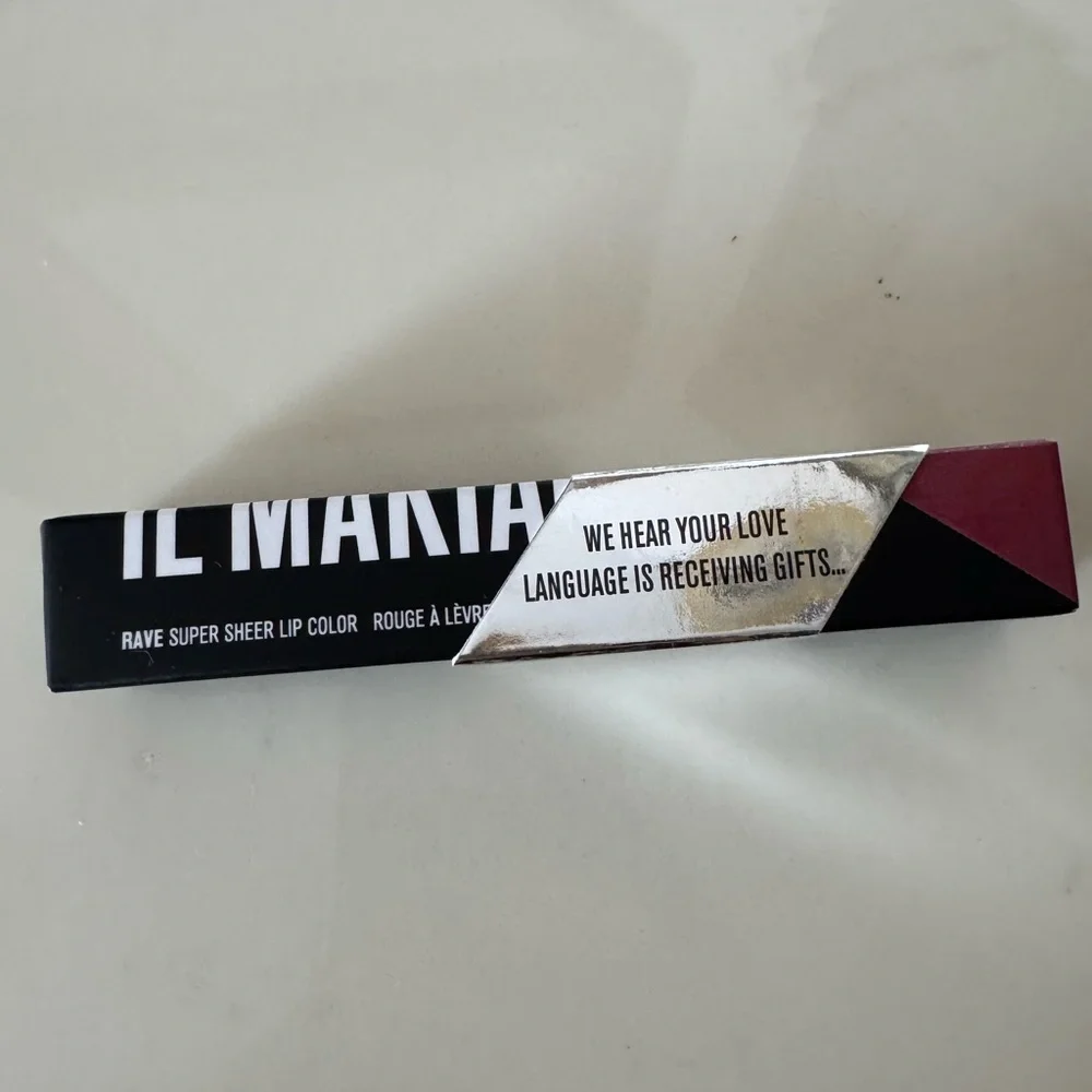 NWT IL MAKIAGE RAVE LIP CRAYON SUPER SHEER LIP COLOR Samui